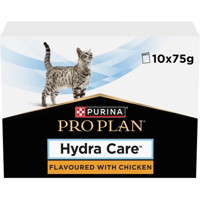 Pro Plan Veterinary Diets Feline HC Hydra Care Chicken 10 x 75 g