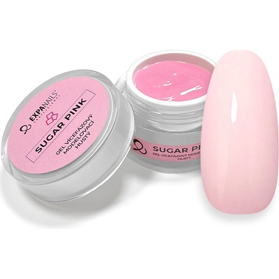Expa nails expanails uv gel modelovací builder sugar pink 15 g