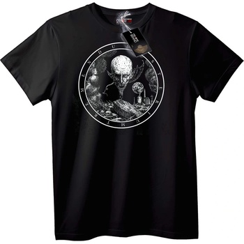 NOONEBRAND Тениска с Кръгъл Череп - S, White
