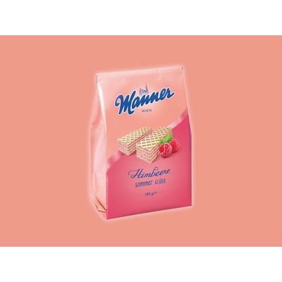 Manner Oplatky s příchutí malin 185 g