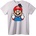NOONEBRAND Тениска Mario от Super Mario Bros. - 2XL, Black