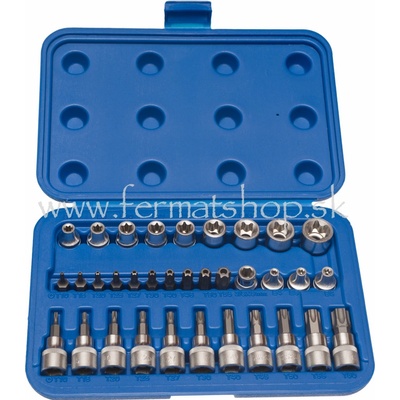 Sada bitov 3/8 Torx T10-T60 E4-E20 34 dielna 23105