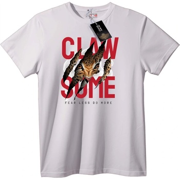 NOONEBRAND Тениска Леопард Нокти - XS, White