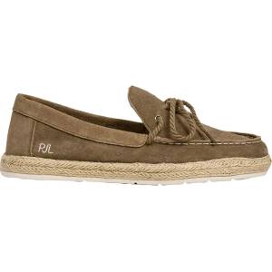 PEPE JEANS Porto espadrilles - Brown (Washed Army Green)