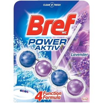 Bref Ароматизатор за тоалетна Power Aktiv, лавандула, 50 g