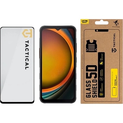 Tactical Samsung Xcover 7 TACTICAL GLASS SHIELD 5D защитно стъкло за екран 5D, 9H, ЧЕРНО 57983119423 (57983119423)