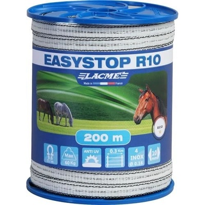 Elektrická páska EASYSTOP 10 mm/200 m pro elektrický ohradník