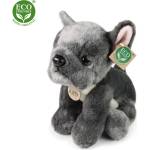 Rappa Плюшена играчка Куче Сив френски булдог, седящо, 26 см
