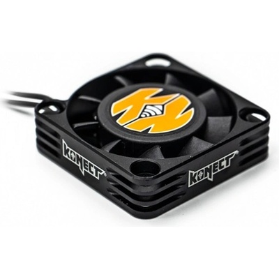 KONECT Ultra High Speed hliníkový větráček 40x40x10 mm 6-8,4V konektor BEC/JR KN-FAN404010