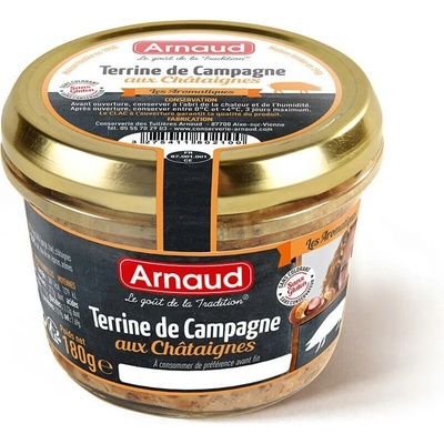 Arnaud Terrine Campagne aux Chataignes sedlácká terénu s kaštany 180 g