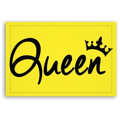 Fotoobraz 90x60 cm střední Queen