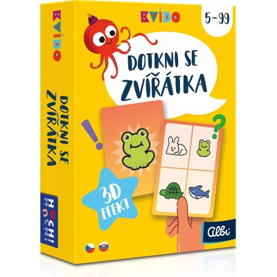 Albi Science Kvído Dotkni sa zvieratka