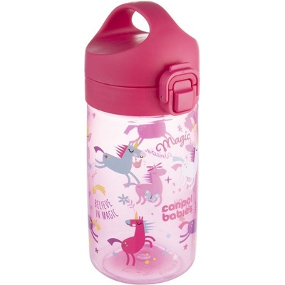 Canpol babies Детско шише Canpol - Junior, 400 ml, розово (56/624_pin)