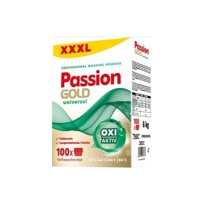 Passion Gold Prací prášek 6 kg