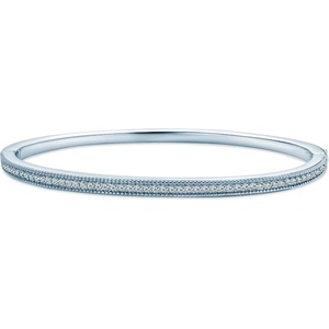 SAVICKI Гривна Bangle, сребро, цирконий, 3, 70 мм