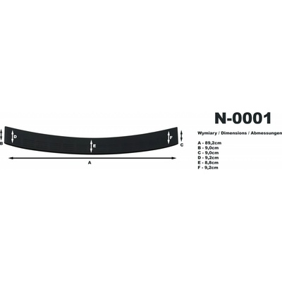 Nášľap kufra Seat Altea XL 2004