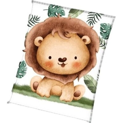 Sonne Детско одеяло Sonne - Лъвче, 110 x 140 cm (SONNE1138)