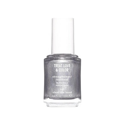 Essie Treat Love & Color Nail Polish 13,5 ml, 101 Steel The Lead, Metallic/Glitter