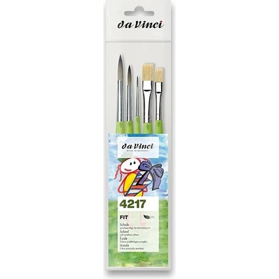 da Vinci Fit Synthetics & Bristle Synthetics - sada štětců - 5 ks, souprava