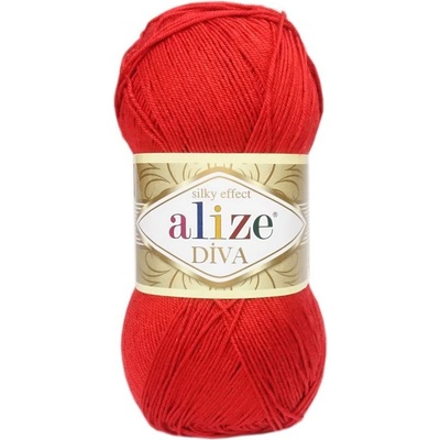 Alize Diva 106 červená