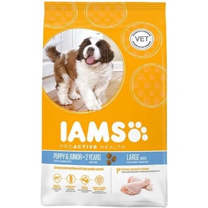Iams Proactive Health Puppy & Junior Large Breed Chicken 12 kg