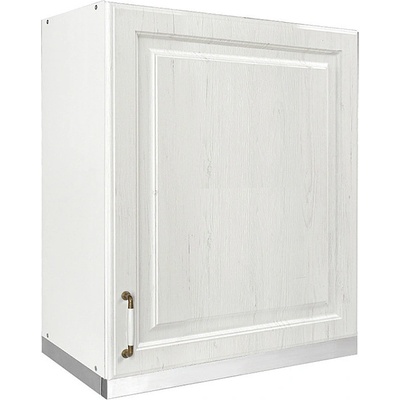 Matis Кухненски шкаф горен с една врата за аспиратор rustic va60/68 1v бял