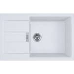 Franke Sirius 2.0 - Тектонитова мивка S2D 611-78 XL 78x50 см, бяла 143.0617. 615 (143.0617.615) Мивка за вграждане