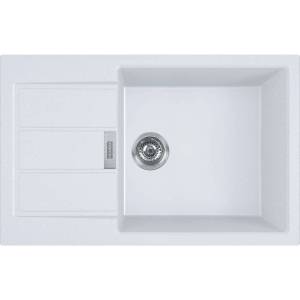 Franke Sirius 2.0 - Тектонитова мивка S2D 611-78 XL 78x50 см, бяла 143.0617. 615 (143.0617.615) Мивка за вграждане