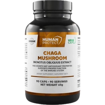 Image 1 of Human Protect Chaga Mushroom 600 mg [90 капсула]