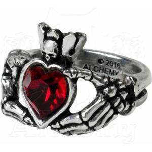 Alchemy gothic Пръстен ALCHEMY GOTHIC - Claddagh През нощта - R210