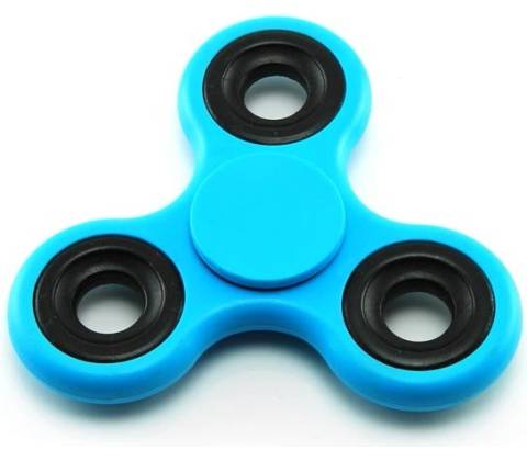 Fidget Spinner Holidaysport modrý