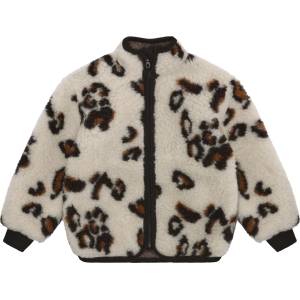 Huttelihut Детско вълнено яке Huttelihut Kid's Jacket Wool Teddy Jacq Lining Wool jacket - Cement - размер 122 (EU) (703-7723-0116)
