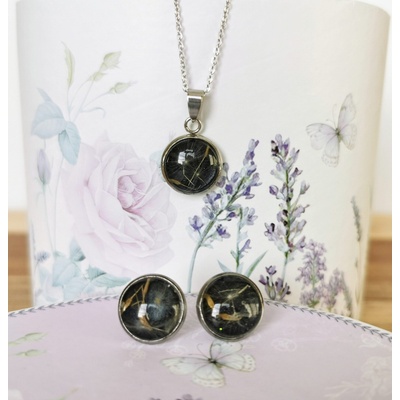 Meganflo Мини медальон стомана - Галактическо глухарче