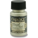 Farba na textil CADENCE DORA 50 ml metalická platinová