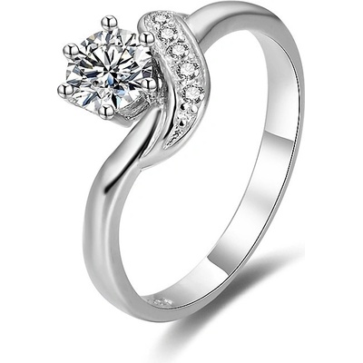 Olivie Stříbrný zásnubní prsten 4333