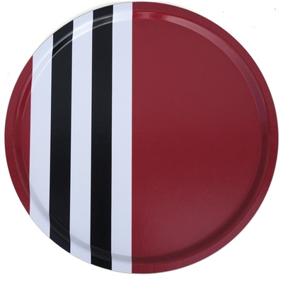 Born in Sweden Поднос за сервиране Line 31 см червен (7340304-1)