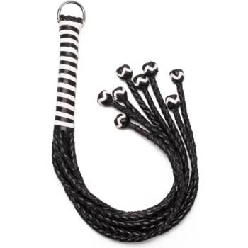 Image 1 of Камшик от кожа с 8 разклонения, 56см. - Polish Leather Flogger (DEVIL00040)
