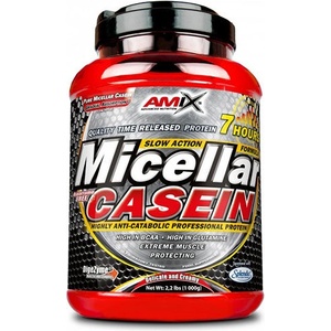 Amix Nutrition Мицеларен казеин - Ягода / 1 кг