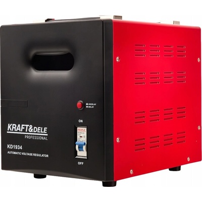 Stabilizátor napětí, AVR, 3000VA, 230V, Kraft & Dele | KD1934