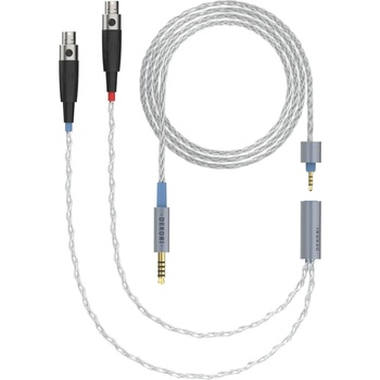 Dekoni Audio Ensemble 4.4mm 52" Braided 4-pin Mini XLR Кабел за слушалки (CBZ-BL4.4-WTW-52-XLR)