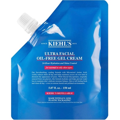 Kiehls Ultra Facial Cream Refill Pouch normální až mastná pleť 150 ml