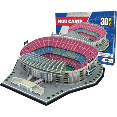 Clever & Happy 3D puzzle FC Barcelona 100 ks
