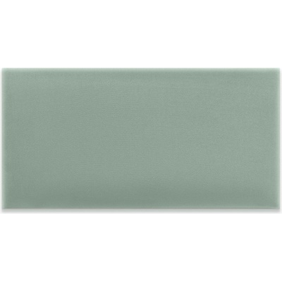 Čalouněný nástěnný panel mátový 50x50 cm čtvercový