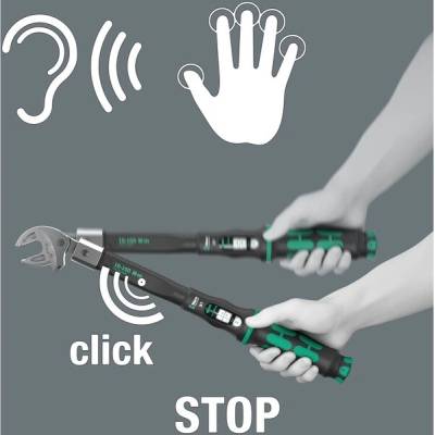 Wera Momentový kľúč Click-Torque X 7 pre nástrčné nástroje 14x18mm 10 ÷ 100 Nm 075657