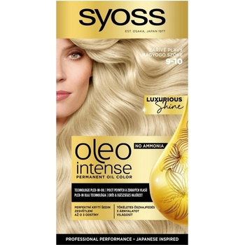 Syoss Oleo Intense Barva na vlasy 910 Zářivě plavý 50 ml