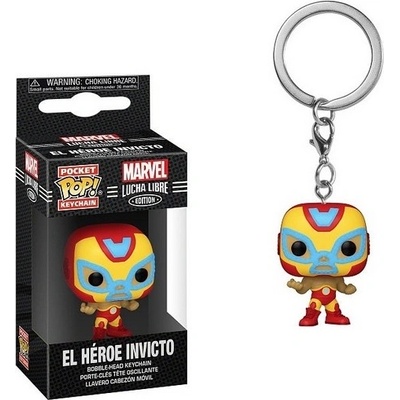 Pop! Prívesok na kľúče Funko Keychain Marvel Luchadores Iron Man