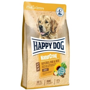 Happy Dog NaturCroq Geflügel Pure & Reis 4 kg