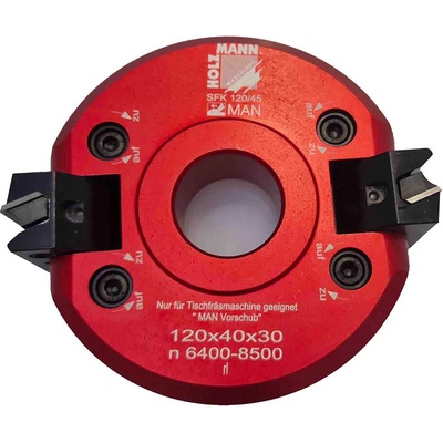 Fréza univerzální HOLZMANN SFK120/45°