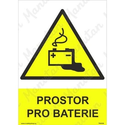 Manutan Prostor pro baterie, samolepka 148 x 210 x 0,1 mm A5