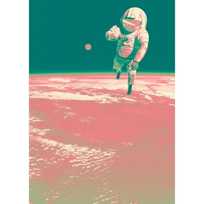 Komar Vliesová fototapeta Spacewalk rozměry 200 x 280 cm